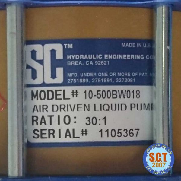 SC HYDRAULIC ENGINEERING PUMP - Image 8